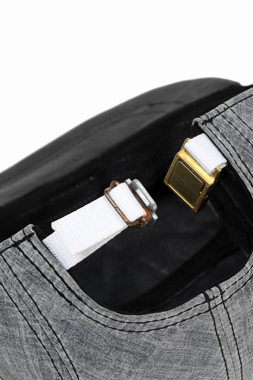 画像をギャラリービューアに読み込む, ierib exclusive delorean cap / DYNEEMA Leather (BLACK)