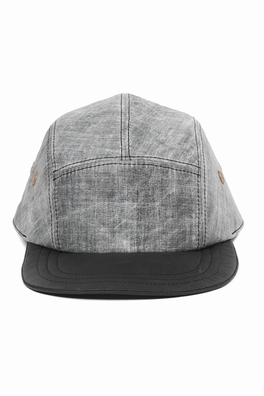 画像をギャラリービューアに読み込む, ierib exclusive delorean cap / DYNEEMA Leather (BLACK)