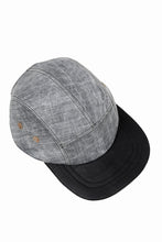画像をギャラリービューアに読み込む, ierib exclusive delorean cap / DYNEEMA Leather (BLACK)
