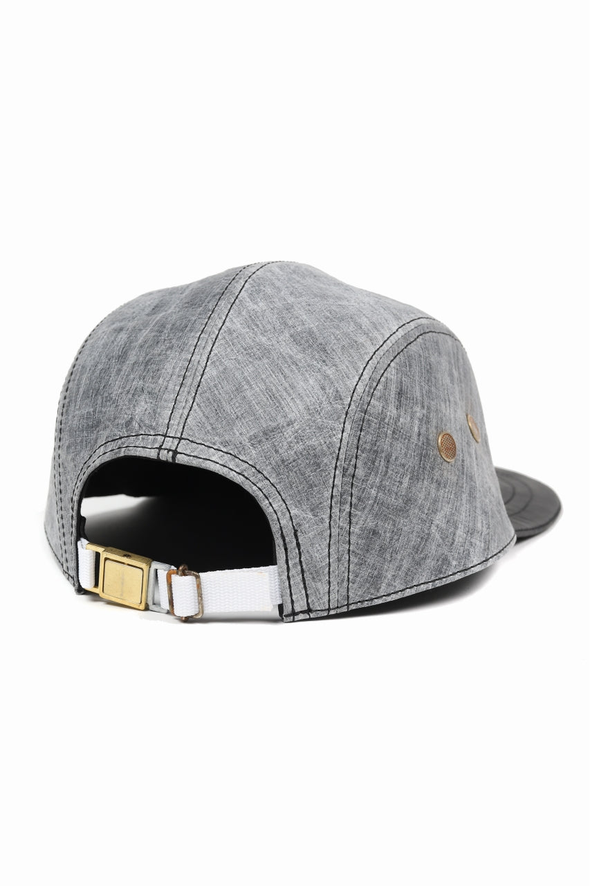 画像をギャラリービューアに読み込む, ierib exclusive delorean cap / DYNEEMA Leather (BLACK)