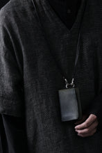 画像をギャラリービューアに読み込む, ierib smart folding neck wallet / Marble Cordovan (BLACK-A)