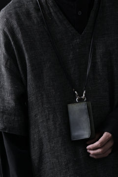 画像をギャラリービューアに読み込む, ierib smart folding neck wallet / Marble Cordovan (BLACK-A)