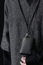 画像をギャラリービューアに読み込む, ierib smart folding neck wallet / Marble Cordovan (BLACK-A)