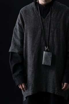 画像をギャラリービューアに読み込む, ierib smart folding neck wallet / Marble Cordovan (BLACK-B)