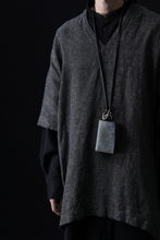 画像をギャラリービューアに読み込む, ierib smart folding neck wallet / Marble Cordovan (BLACK-B)