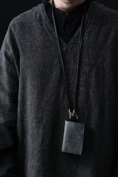 画像をギャラリービューアに読み込む, ierib smart folding neck wallet / Marble Cordovan (BLACK-B)