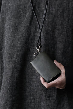 画像をギャラリービューアに読み込む, ierib smart folding neck wallet / Marble Cordovan (BLACK-B)