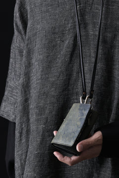 画像をギャラリービューアに読み込む, ierib smart folding neck wallet / Marble Cordovan (BLACK-B)