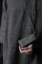 画像をギャラリービューアに読み込む, ierib smart folding neck wallet / Marble Cordovan (BLACK-B)