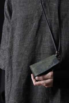 画像をギャラリービューアに読み込む, ierib smart folding neck wallet / Marble Cordovan (BLACK-B)