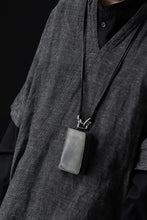 画像をギャラリービューアに読み込む, ierib smart folding neck wallet / Marble Cordovan (BLACK-C)