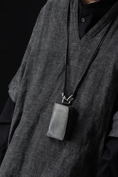 画像をギャラリービューアに読み込む, ierib smart folding neck wallet / Marble Cordovan (BLACK-C)