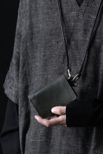 画像をギャラリービューアに読み込む, ierib smart folding neck wallet / Marble Cordovan (BLACK-C)