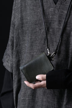 画像をギャラリービューアに読み込む, ierib smart folding neck wallet / Marble Cordovan (BLACK-C)