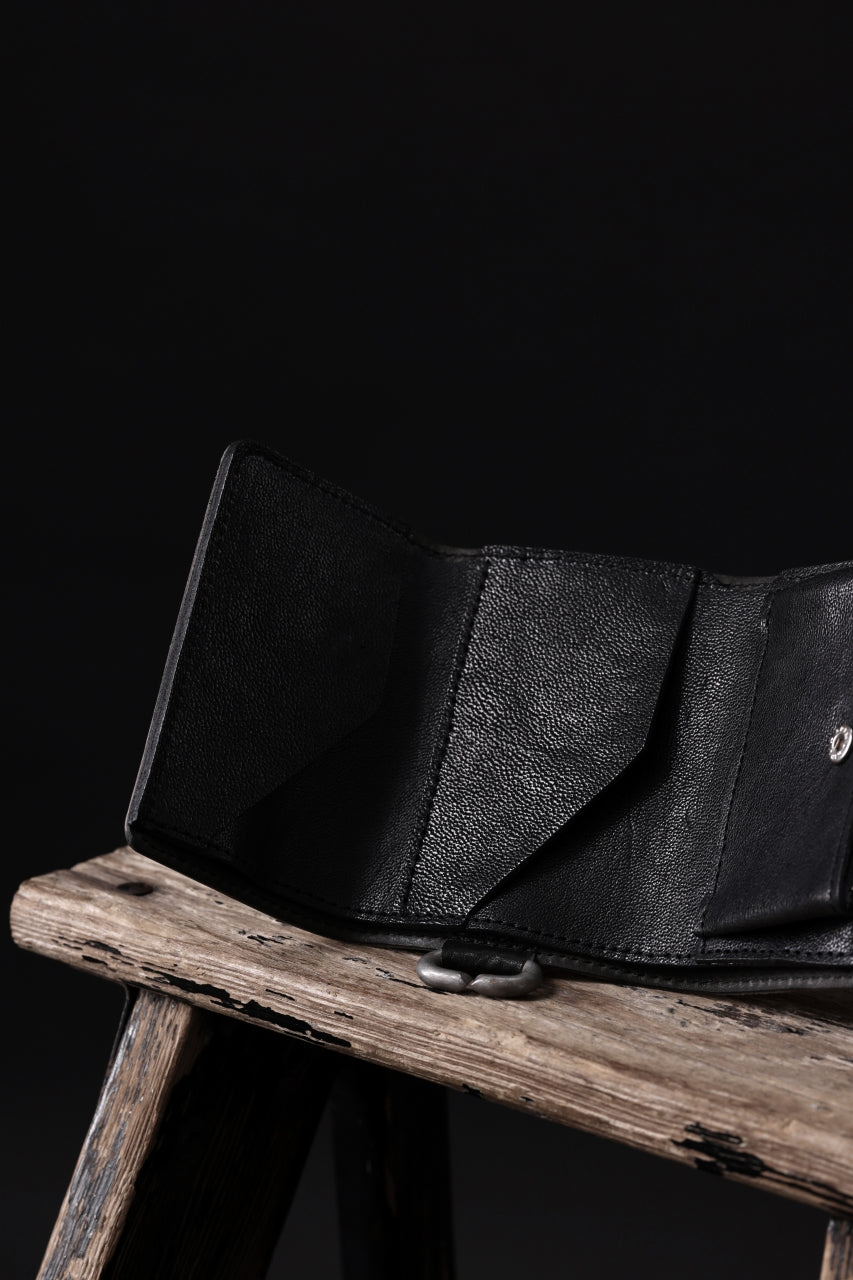 画像をギャラリービューアに読み込む, ierib smart folding neck wallet / Marble Cordovan (BLACK-B)