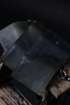 画像をギャラリービューアに読み込む, ierib smart folding neck wallet / Marble Cordovan (BLACK-A)