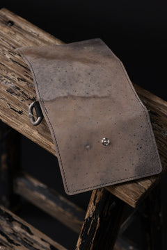 画像をギャラリービューアに読み込む, ierib smart folding neck wallet / Marble Cordovan (GREY-B)