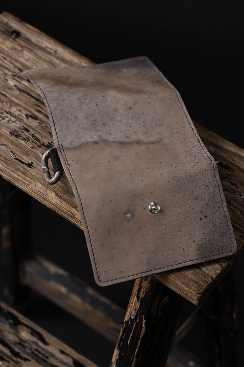 画像をギャラリービューアに読み込む, ierib smart folding neck wallet / Marble Cordovan (GREY-B)