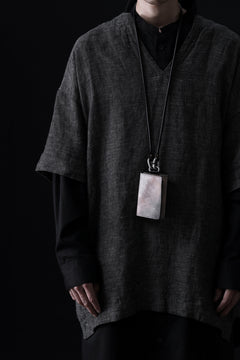 画像をギャラリービューアに読み込む, ierib smart folding neck wallet / Marble Cordovan (GREY-A)