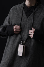 画像をギャラリービューアに読み込む, ierib smart folding neck wallet / Marble Cordovan (GREY-B)