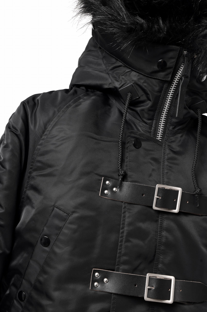 画像をギャラリービューアに読み込む, ISAMU KATAYAMA BACKLASH xx ALPHA INDUSTRIES N-3B JACKET (BLACK)