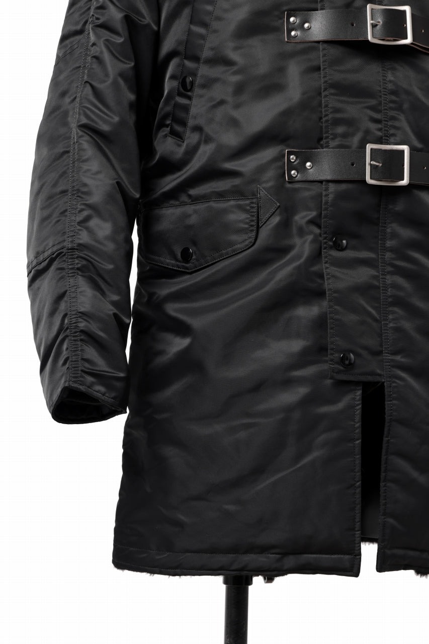 画像をギャラリービューアに読み込む, ISAMU KATAYAMA BACKLASH xx ALPHA INDUSTRIES N-3B JACKET (BLACK)