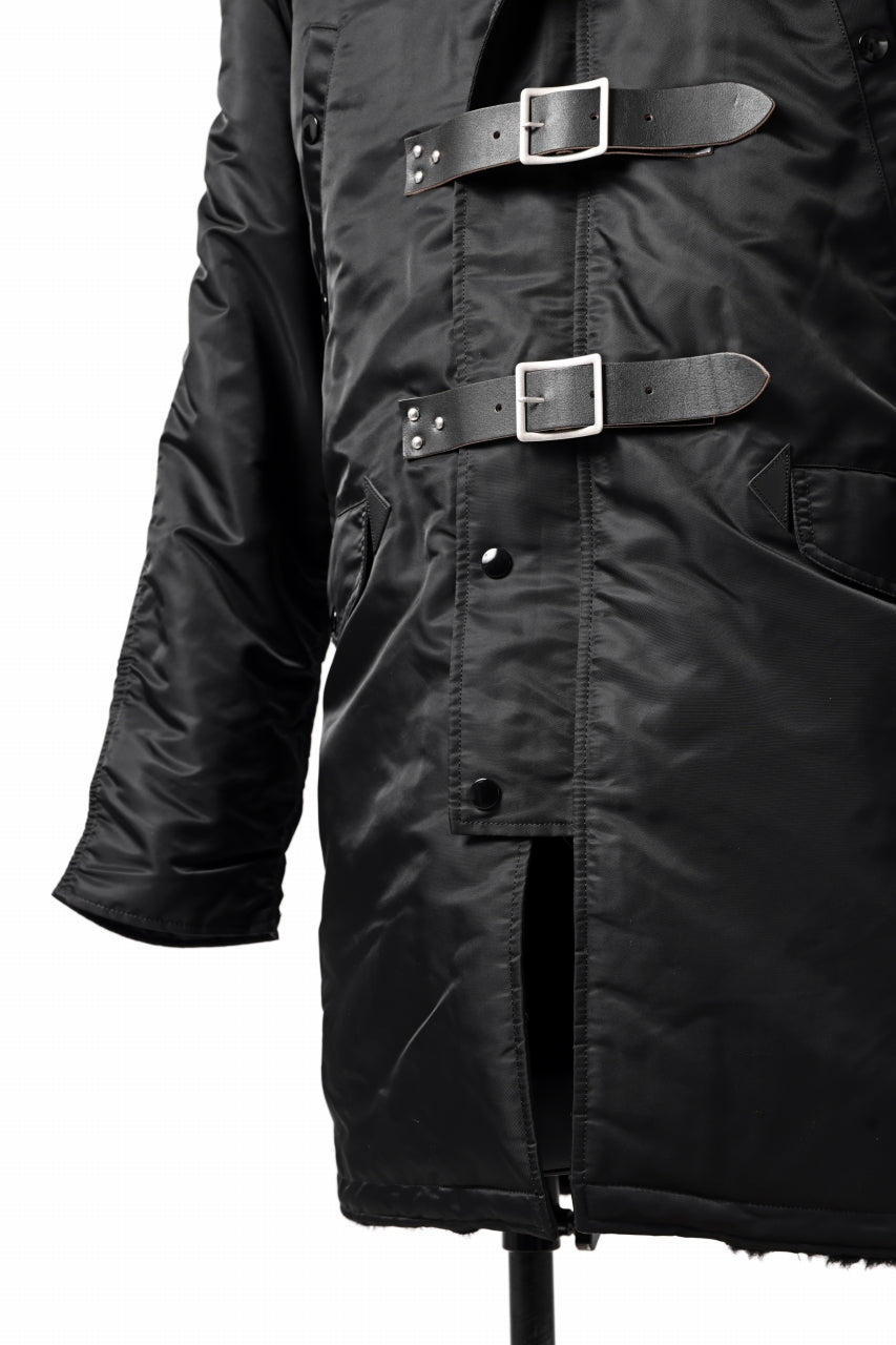 画像をギャラリービューアに読み込む, ISAMU KATAYAMA BACKLASH xx ALPHA INDUSTRIES N-3B JACKET (BLACK)