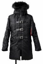 画像をギャラリービューアに読み込む, ISAMU KATAYAMA BACKLASH xx ALPHA INDUSTRIES N-3B JACKET (BLACK)