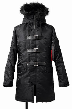 画像をギャラリービューアに読み込む, ISAMU KATAYAMA BACKLASH xx ALPHA INDUSTRIES N-3B JACKET (BLACK)