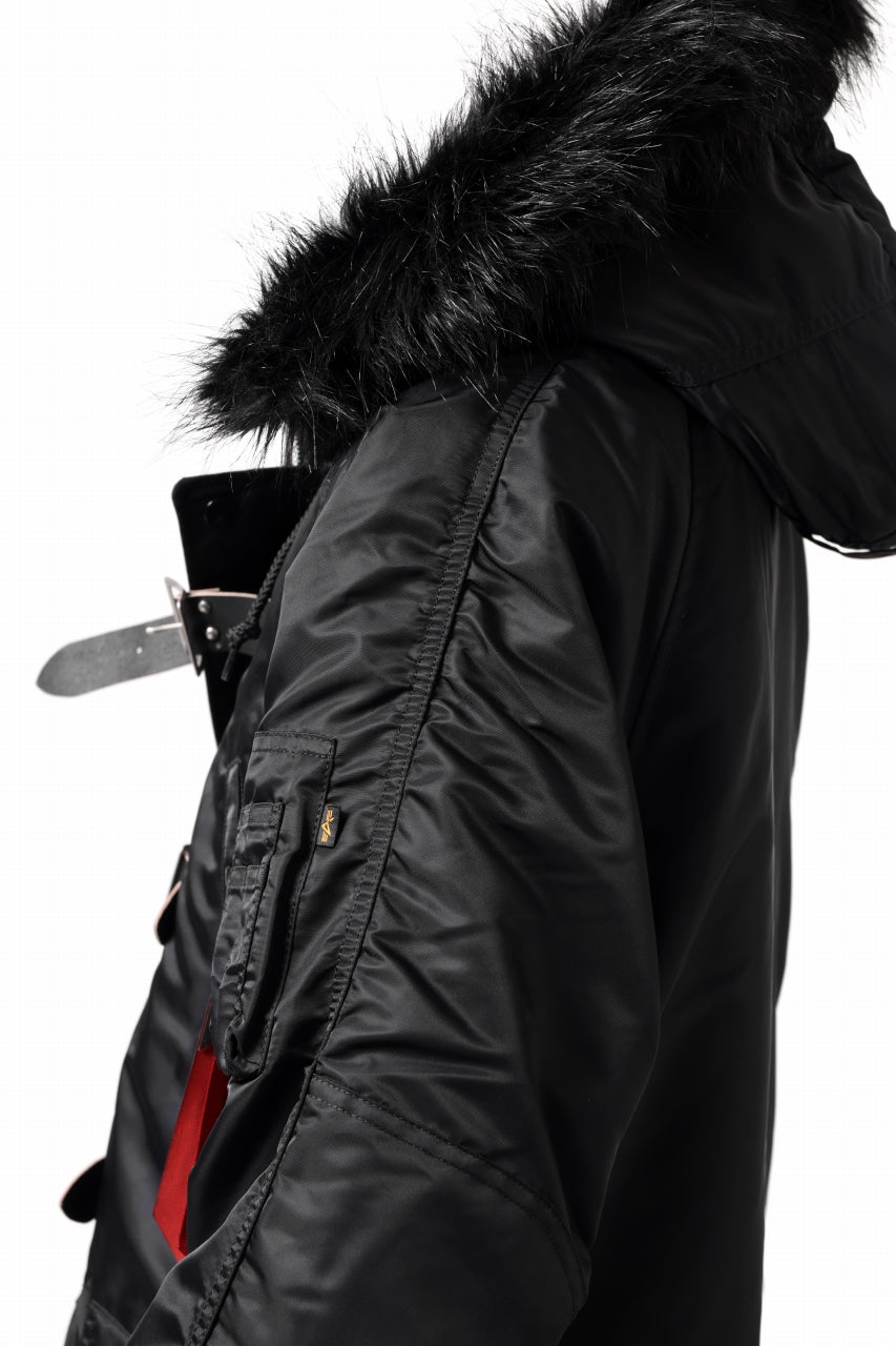 画像をギャラリービューアに読み込む, ISAMU KATAYAMA BACKLASH xx ALPHA INDUSTRIES N-3B JACKET (BLACK)