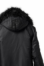 画像をギャラリービューアに読み込む, ISAMU KATAYAMA BACKLASH xx ALPHA INDUSTRIES N-3B JACKET (BLACK)
