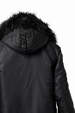画像をギャラリービューアに読み込む, ISAMU KATAYAMA BACKLASH xx ALPHA INDUSTRIES N-3B JACKET (BLACK)