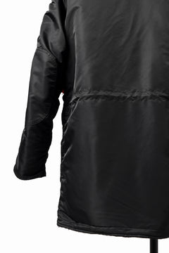画像をギャラリービューアに読み込む, ISAMU KATAYAMA BACKLASH xx ALPHA INDUSTRIES N-3B JACKET (BLACK)