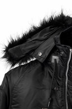 画像をギャラリービューアに読み込む, ISAMU KATAYAMA BACKLASH xx ALPHA INDUSTRIES N-3B JACKET (BLACK)