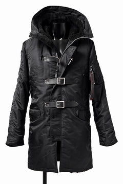 画像をギャラリービューアに読み込む, ISAMU KATAYAMA BACKLASH xx ALPHA INDUSTRIES N-3B JACKET (BLACK)