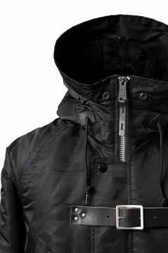 画像をギャラリービューアに読み込む, ISAMU KATAYAMA BACKLASH xx ALPHA INDUSTRIES N-3B JACKET (BLACK)