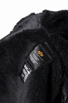 画像をギャラリービューアに読み込む, ISAMU KATAYAMA BACKLASH xx ALPHA INDUSTRIES N-3B JACKET (BLACK)