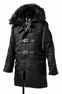 画像をギャラリービューアに読み込む, ISAMU KATAYAMA BACKLASH xx ALPHA INDUSTRIES N-3B JACKET (BLACK)
