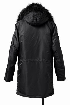 画像をギャラリービューアに読み込む, ISAMU KATAYAMA BACKLASH xx ALPHA INDUSTRIES N-3B JACKET (BLACK)