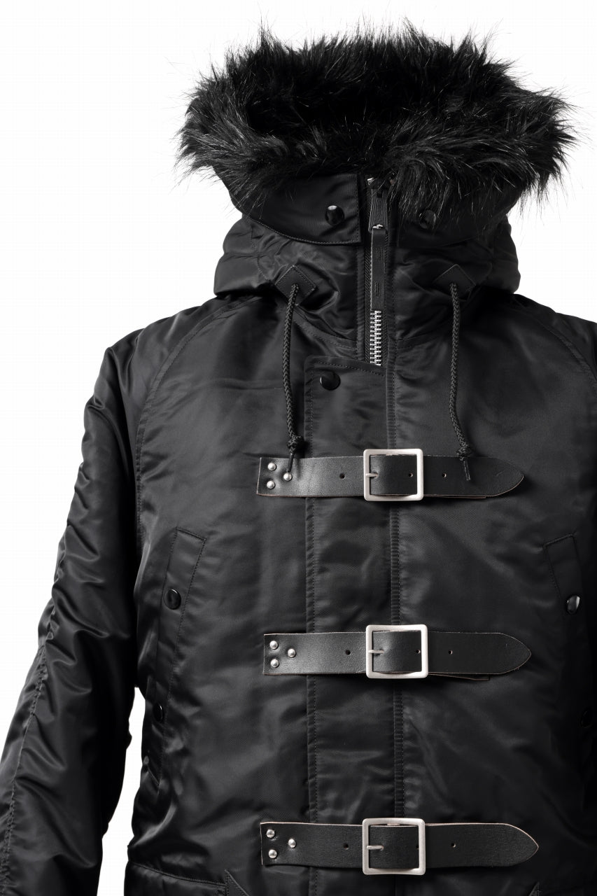 画像をギャラリービューアに読み込む, ISAMU KATAYAMA BACKLASH xx ALPHA INDUSTRIES N-3B JACKET (BLACK)