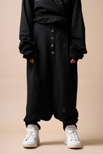 画像をギャラリービューアに読み込む, SOSNOVSKA exclusive KNEE ELLIPSED PANTS (BLACK)