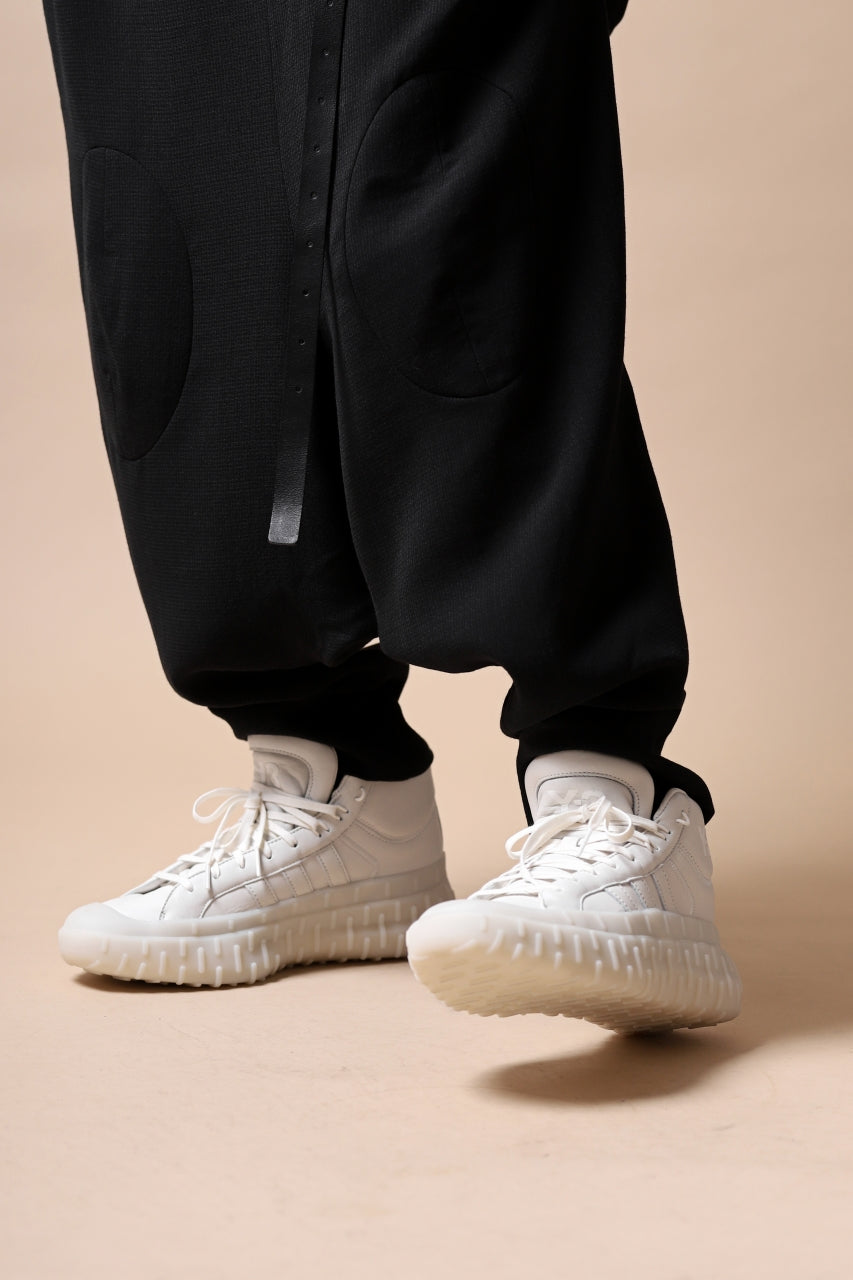 画像をギャラリービューアに読み込む, SOSNOVSKA exclusive KNEE ELLIPSED PANTS (BLACK)