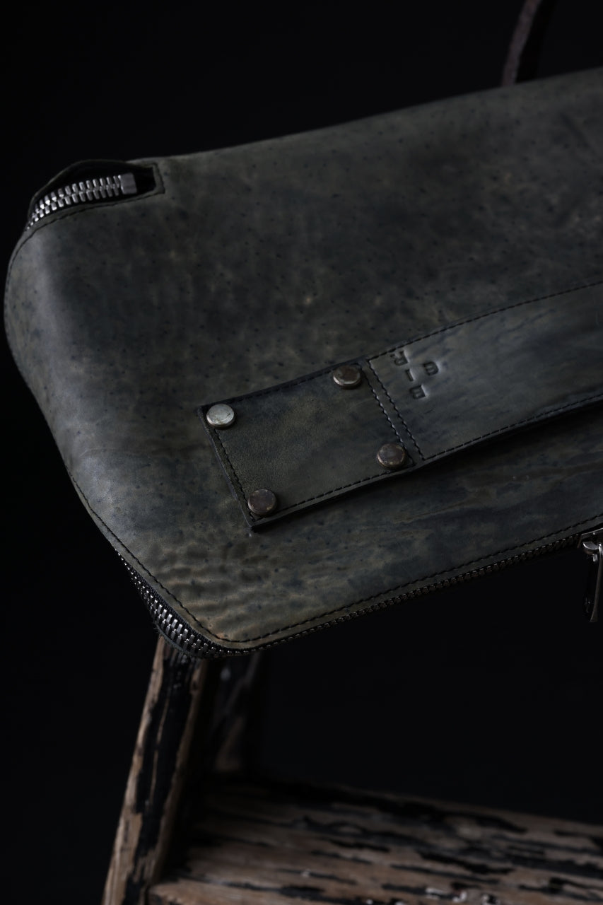 画像をギャラリービューアに読み込む, ierib onepiece clutch-bag / Marble Culatta (BLACK #A)