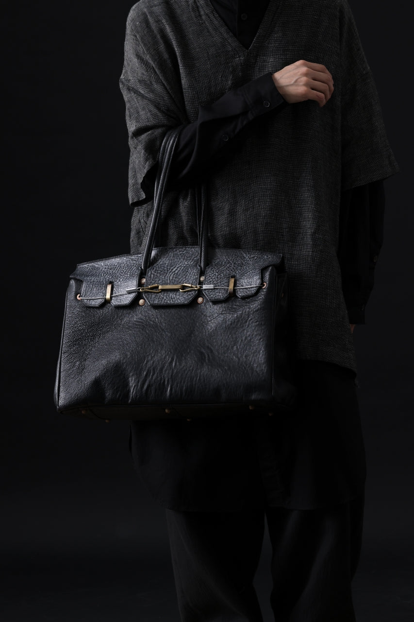 画像をギャラリービューアに読み込む, ierib exclusive Bark Bag #40 / FVT Oiled Horse + Smith (BLACK)