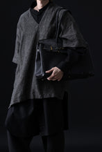 画像をギャラリービューアに読み込む, ierib exclusive Bark Bag #40 / FVT Oiled Horse + Smith (BLACK)