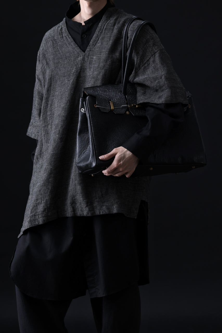 画像をギャラリービューアに読み込む, ierib exclusive Bark Bag #40 / FVT Oiled Horse + Smith (BLACK)