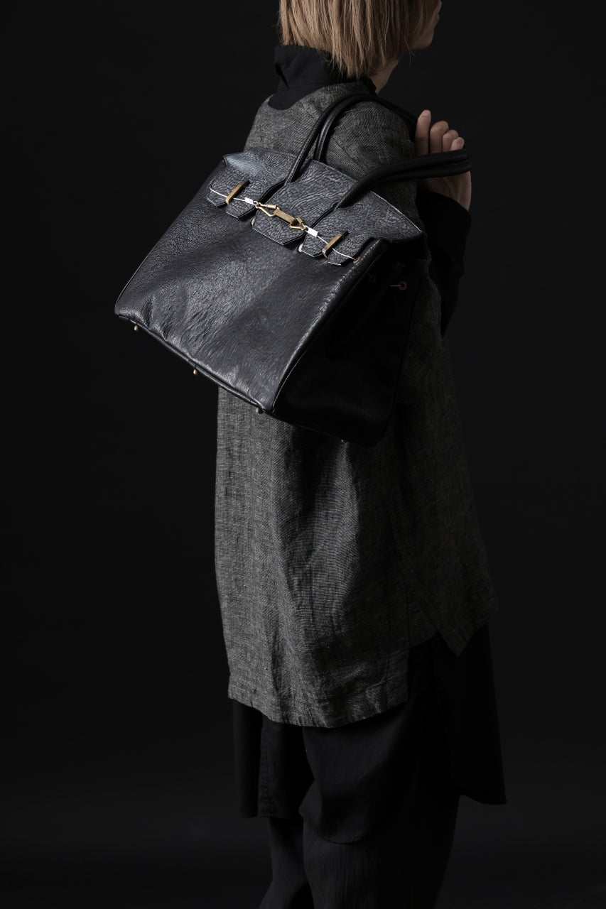 画像をギャラリービューアに読み込む, ierib exclusive Bark Bag #40 / FVT Oiled Horse + Smith (BLACK)