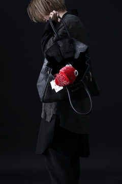 画像をギャラリービューアに読み込む, ierib exclusive Bark Bag #40 / FVT Oiled Horse + Smith (BLACK)