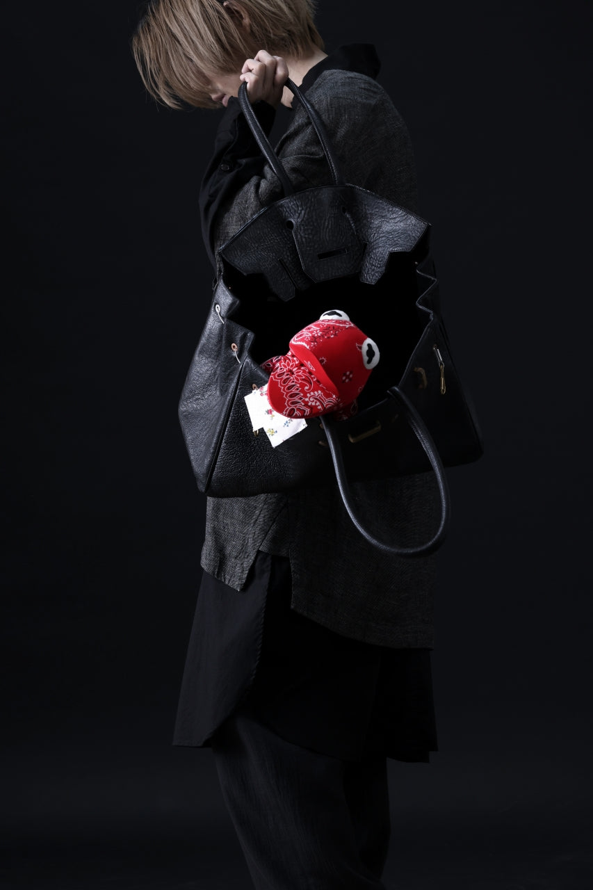 画像をギャラリービューアに読み込む, ierib exclusive Bark Bag #40 / FVT Oiled Horse + Smith (BLACK)