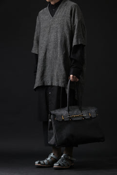 画像をギャラリービューアに読み込む, ierib exclusive Bark Bag #40 / FVT Oiled Horse + Smith (BLACK)